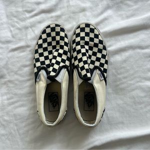 Checkered Vans